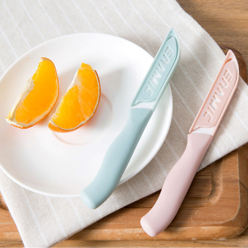 Household ceramic fruit knife peeling cutting knife kitchen sliced fruit peeling melon fruit