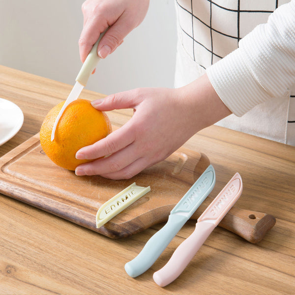 Household ceramic fruit knife peeling cutting knife kitchen sliced fruit peeling melon fruit