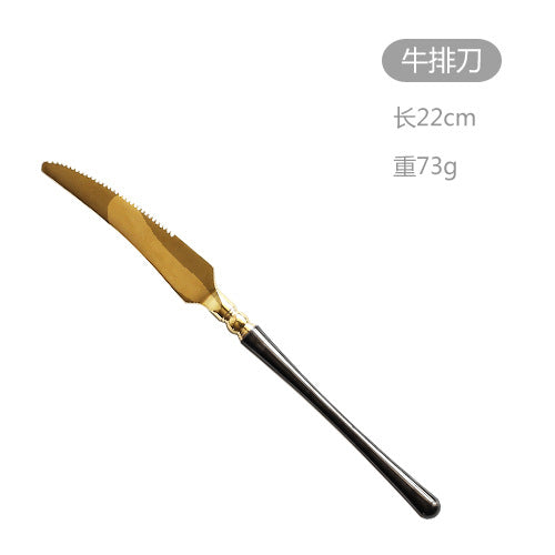European custom shine black gold 304 stainless steel