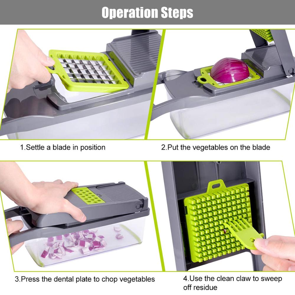 Kitchen vegetable cutter multifunctional Slicer Fruit  Potato Peeler Carrot Grater